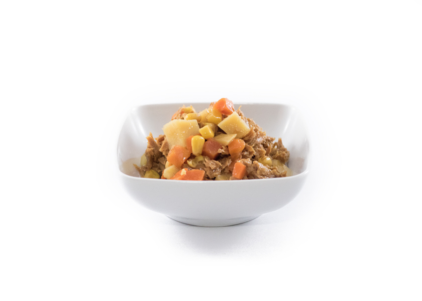 Ensalada de atún con papa